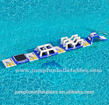 Inflatable Water Track aqua fun games for kids
