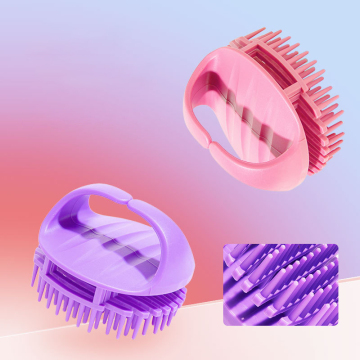 Soft Flexible Teeth Hair Shampoo Detangling Massage Brush