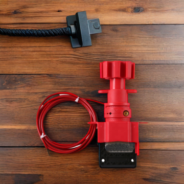 Boyue High-Quality Steel Universal Butterfly Valve Lockout with Nylon Cable: A Reliable Safety Solution