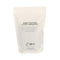 Sacchetto di caffè compostabile stand up pouches con valvola