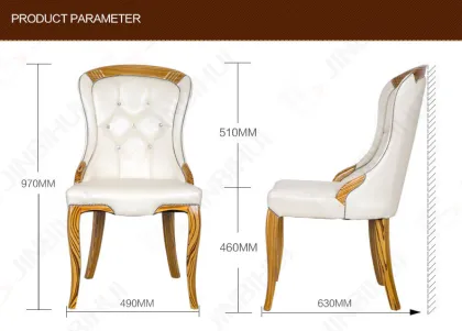 modern indian furniture dining chair solid wood furniture