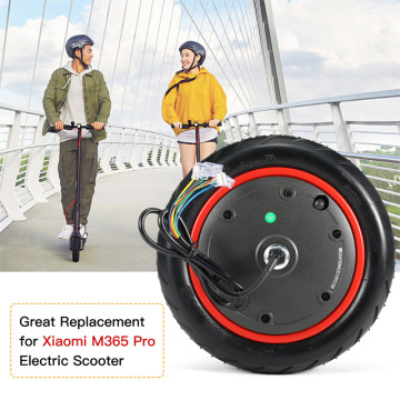 QSF M365 Pro2 Universal Electric Scooter Rear Wheel Hub Motor 36V 350W for Front Wheel Drive