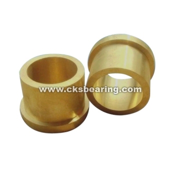 Brass collar with flange