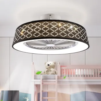 Hot Sale LED Lamp Ceiling Fan DC35W - Three Color Ceiling Fan for Bedroom & Living Room