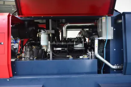 Hongwuhuan Mining Compressor HGT550-16C 16 bar Portable Diesel Screw Air Compressor