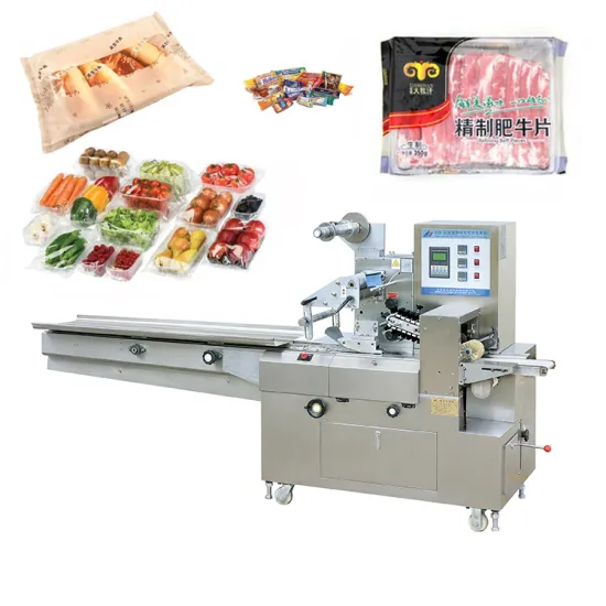 Super High Speed JY-620/850 Horizontal Packing Machine for Frozen Foods and Fruits