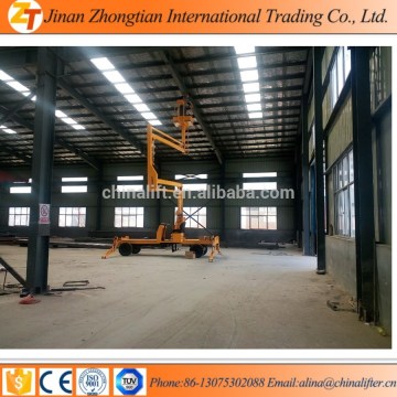 Self propelled articulated access boom lift/ mobile articulated access boom lift