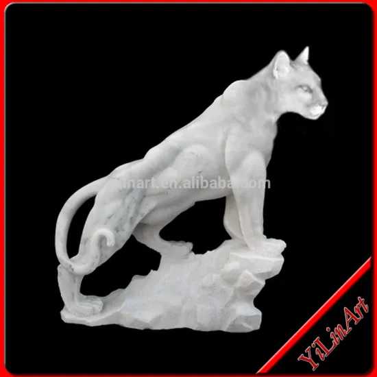 White Marble Lions Sculpture,Stone Lion,Lion Statue (YL-D041)