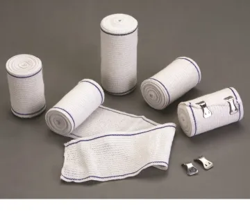 High Quality Blue Theread High Elastic Gauze Bandage Roll