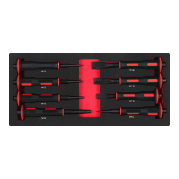 9-Piece High-Quality Punch Set in EVA Foam Tray: Perfect for Garage Trolley Use