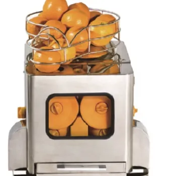 Electric Orange Juicer Commercial Squeezer Machine - Automatic Feed for Drink Bars & Home Supermarkets