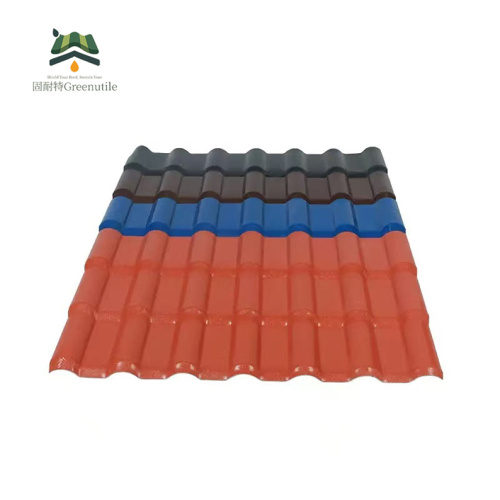 Lembaran Genteng Roman Warna Populer Oranye Merah Bata