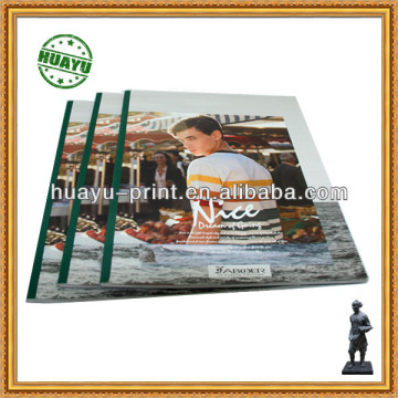 A5 size men fashion clothes catalog printing