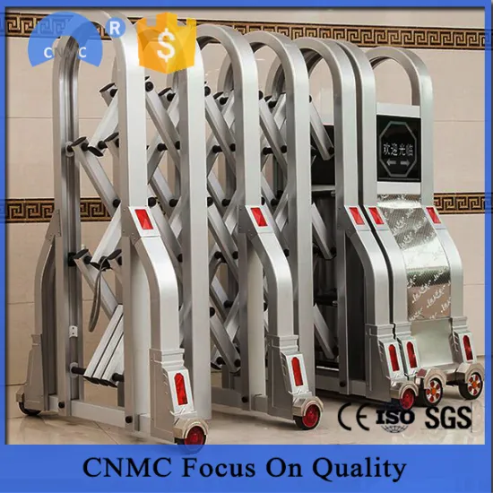 Stainless Steel Electric Retractable Gate , SS304 Automatic Folding Gate