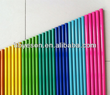 Hot Sale Spraying Plastic Metal Broom Handle With Plastic Hook,Colourful And High Quality