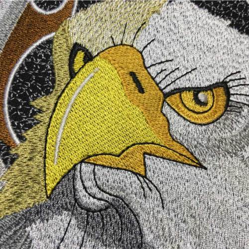 Eagle Route 66 Motorcycle Embroidery Patches Badge