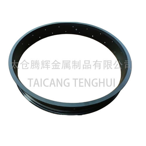 Borda de roda de gordura de alumínio para cadeira de rodas de praia