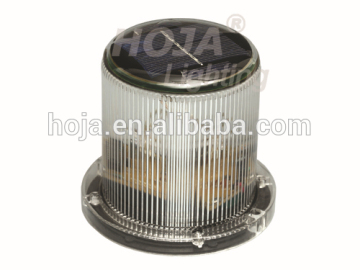 3.75 inch Solar Warning Light LEDs marine solar light