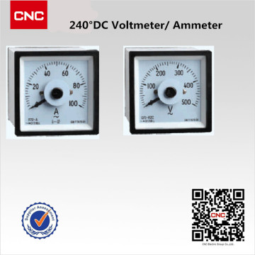 Electromagnetic Series (moving coil) DC Ammeter/Voltmeter