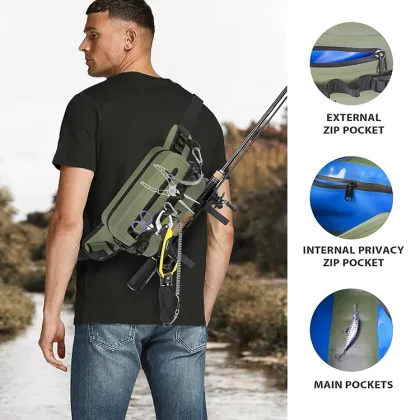 LE CITY OEM ODM Waterproof Fishing Waist Bag