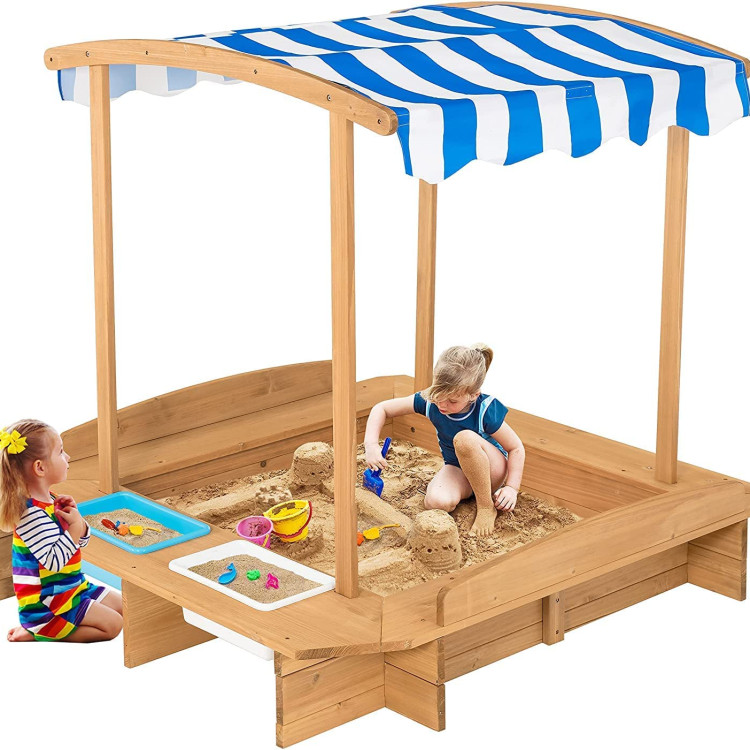 Outdoor Square Sand Boxes for Kids