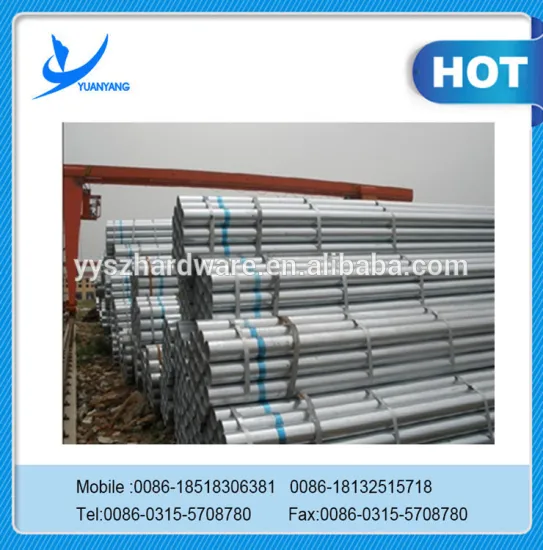 galvanized steel pipe/ asian tube china