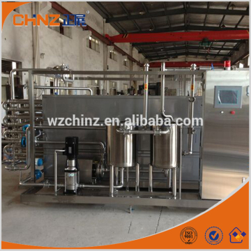tubular uht sterilization machine for milk and juice