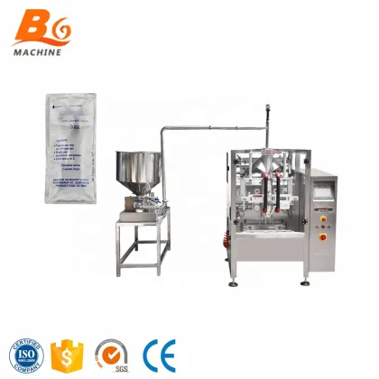 Automatic Normal Saline Jumbo Bag Packaging Machine with Hopper