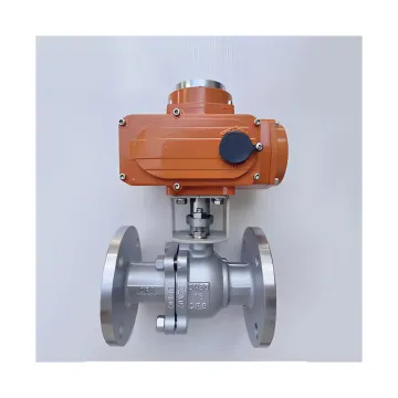 Stainless Steel 304 Electric Flange Ball Valve