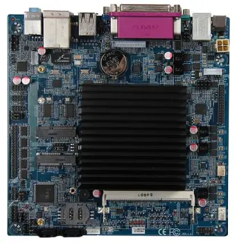 17x17CM THIN MINI-ITX/ 6xCOM port/ Dual 8 LVDS/ Integrated Intel Celeron J1900 Embedded Motherboard