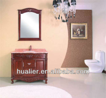 Antique bath vanities with marble top 8005