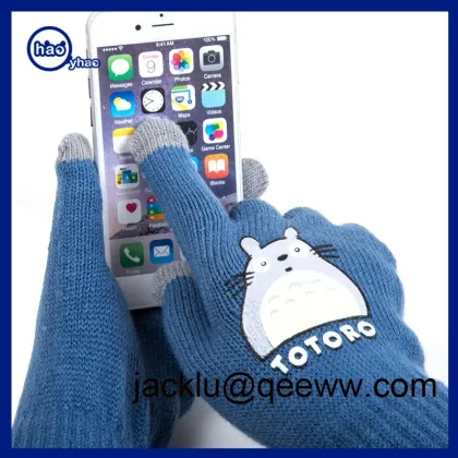 Harry potter Patterned Winter Warm Acrylic Hand Touch screen gloves