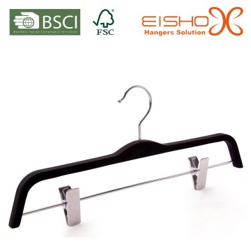 Walnut Plastic Top /Bottom Hanger (pH018)