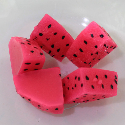 Decoratieve Dragon Fruit Wit Rood Hars Cabochon Handgemaakte Craft decor DIY Speelgoed Items voor kinderen