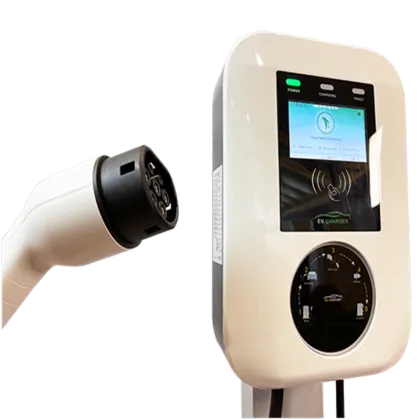 Charging pile display glass