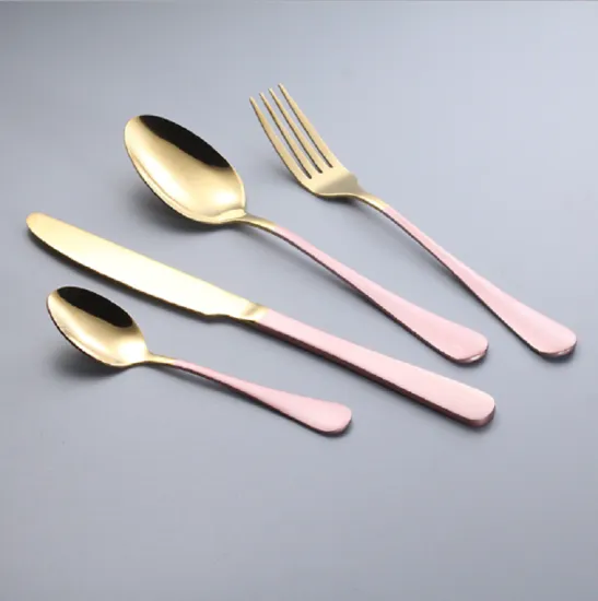 Black Gold Plated Stainless Steel Cutlery