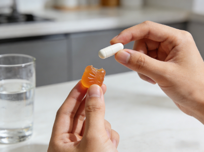 high strength gummies vs capsules