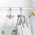 Rotatable Multi-Functional Tie Shelf with Simple Hook