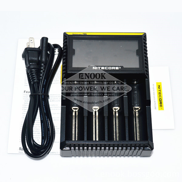 Nitecore D4 Charger for Various Rechargeable Battery 