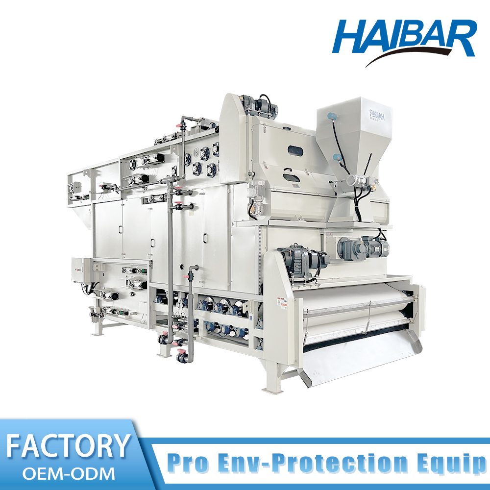 Sludge Deep Dewatering SystemHB-DDS-3000