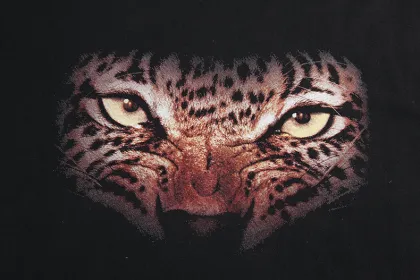Custom 3D printing animal face t shirt
