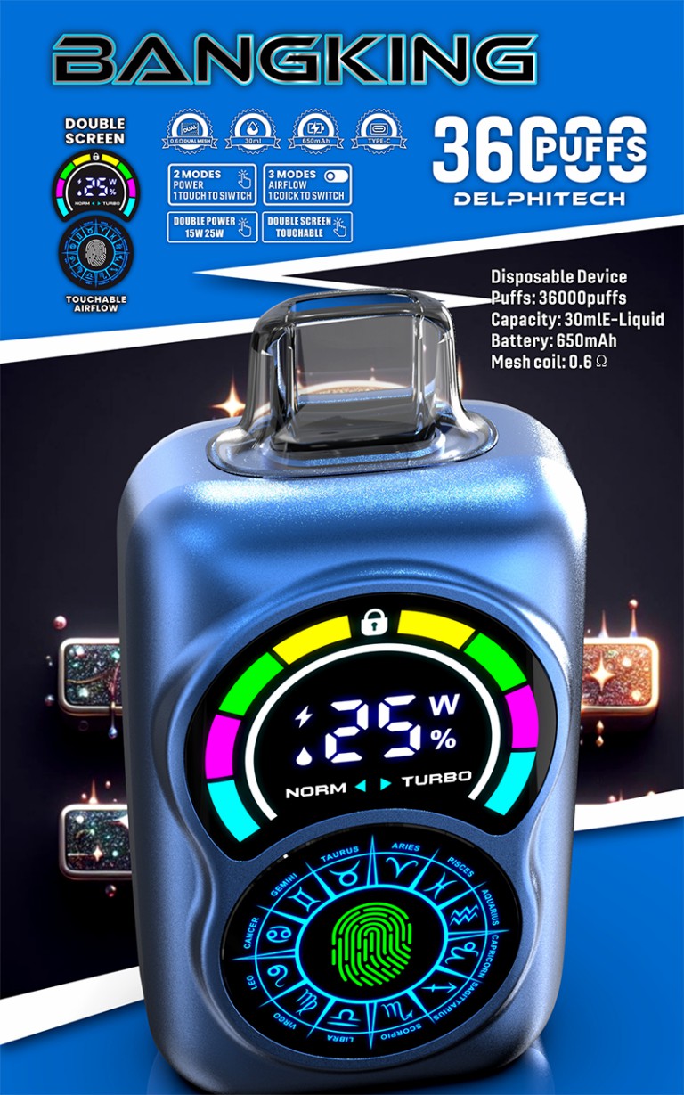 Bang king 36k พัฟ vape ทิ้ง