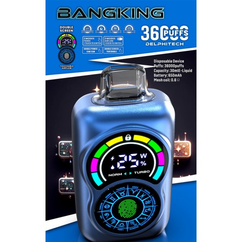 Bang king 36k พัฟ vape ทิ้ง