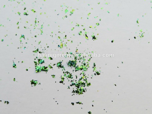 chromeflair flakes,item:1542LP,color:blue-green-golden.