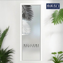 Porta de abertura lateral verde verão