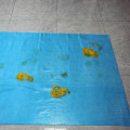 Temporary floor protection mat Felt