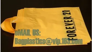 Die cut handle bags, handle bags, handy bags, soft loop bags, flexi loop bags, hard handle bags, flat bottom shopping bags, plas