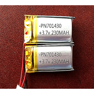 230mAh Lithium ion Polymer Battery for Headset (LP1X3T7)