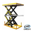 2T Double Scissor high lift Stationary table