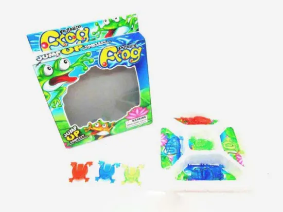 12 PCS JUMPING FROGS